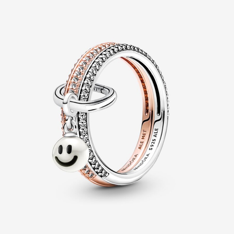 Pandora Ring Sets Sterling Silver | 642-OPQFUZ