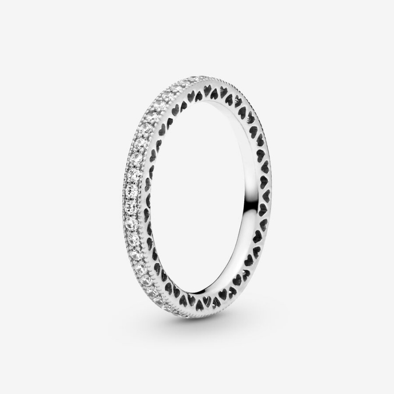 Pandora Ring Sets Sterling Silver | 826-OGPYNL