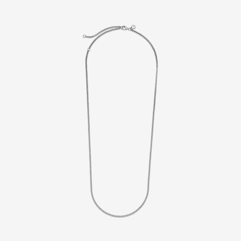 Pandora Rolo Chain Necklaces Sterling Silver | 942-XULMZR