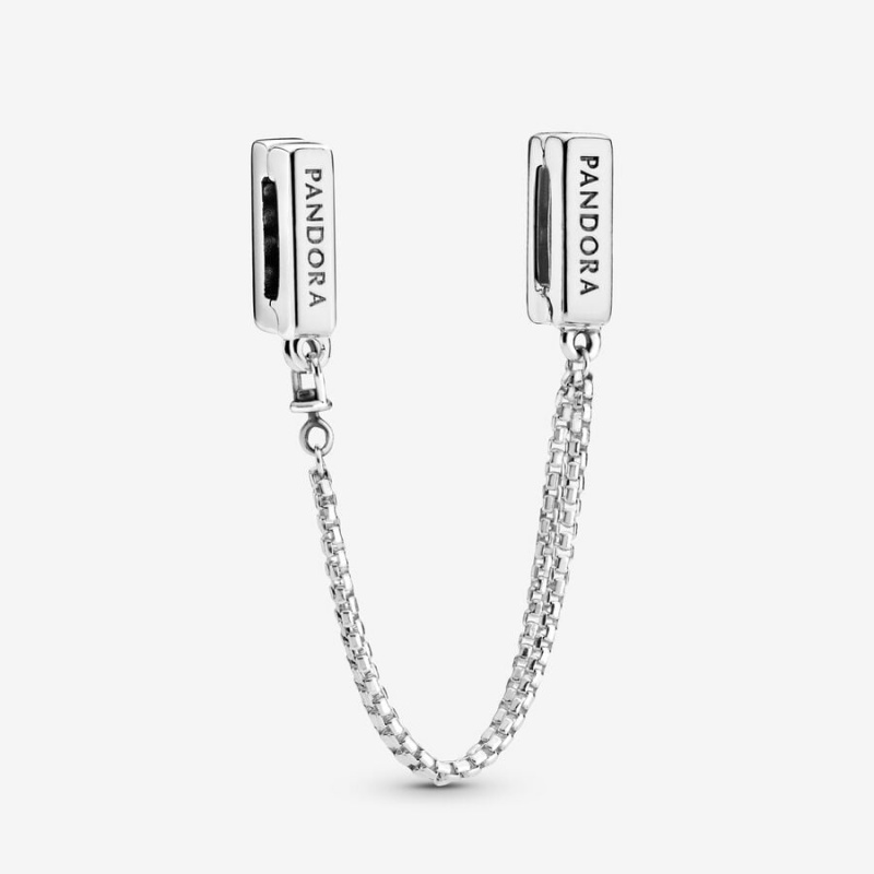 Pandora Safety Clip Safety Chains Sterling Silver | 810-DHOSKI