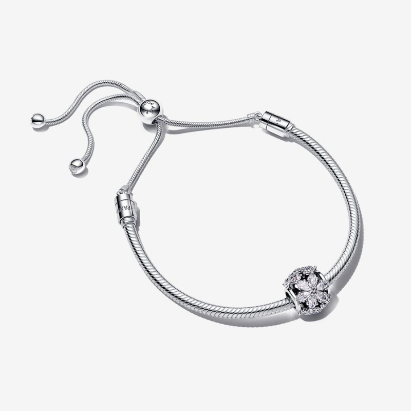 Pandora Sparkling Herbarium Gift Set Charm Bracelets Sterling Silver | 084-LUHQMX