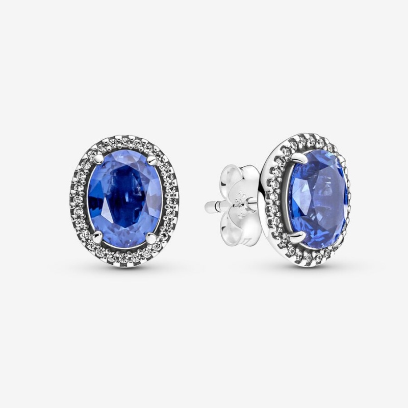 Pandora Sparkling Statement Halos Stud Earrings Sterling Silver | 315-KHSNLP